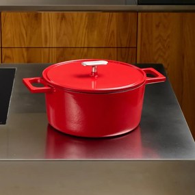 Касерола от излято желязо с капак подходяща за индукционен котлон 5,5 l Mattia 3.0 – FABINI