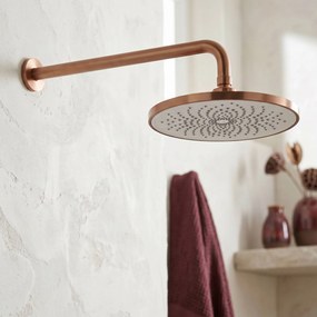 Кръгла душ глава REA JS-021BRG Brush Copper