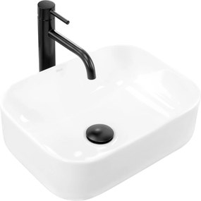 Умивалник за плот Rea Demi Mini White