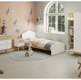 Бяло детско нощно шкафче Estefania - Marckeric