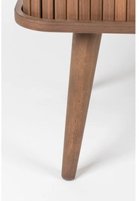 Кафяв скрин с чекмеджета и плъзгащи се врати Barbier - Zuiver