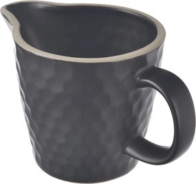 Черна керамична кана за мляко 100 ml Tea Time – Orion
