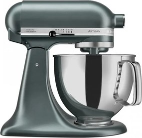 Планетарен миксер KitchenAid Artisan Elegance 5KSM175PSEJP, 300 W, 4.8 л, Direct drive, 10 скорости, Тъмнозелен