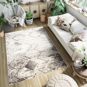 Универсален модерен килим с геометричен модел Ширина: 120 см | Дължина: 170 см