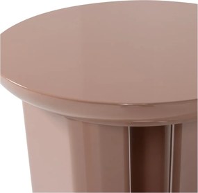 Гланцова кръгла странична масичка ø 40 cm Orivo – WOOOD