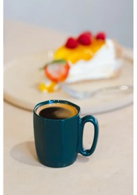 Тъмнозелени глинени чаши в комплект 2 бр. за еспресо 80 ml Fuori – Vialli Design