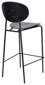 Сиви бар столове в комплект от 2 броя 96 см Donny - White Label