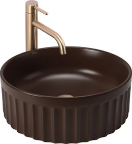 Умивалник за плот DUO Espresso Matt