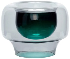 Ръчно изработена стъклена ваза Lunar - Hübsch