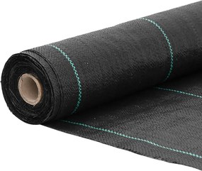 Мембрана против плевели, черна, 0,5x100 м, PP