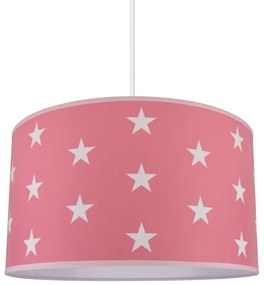 Детски Полилей STARS PINK 1xE27/60W/230V