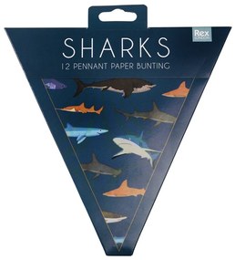 Детски гирлянд Sharks - Rex London