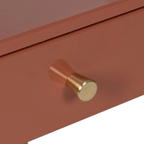 Теракотено нощно шкафче Nara – Ixia