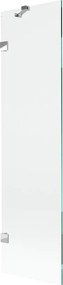 Mexen Lunar стъклен параван за вана с едно крило 50 x 150 см, прозрачен, хром - 897-050-000-01-00
