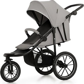 KINDERKRAFT - Спортна бебешка количка HELSI2, сива