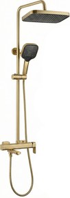 Комплект за душ Rea Arlo Brush Gold