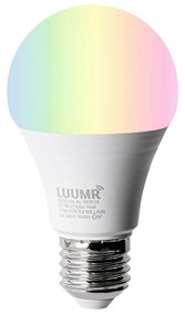 Интелигентна модерна стенна лампа черна IP65 с Wi-Fi A60 - Houks