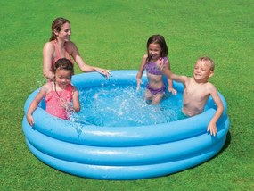 Детски надуваем басейн INTEX Crystal Blue, голям
