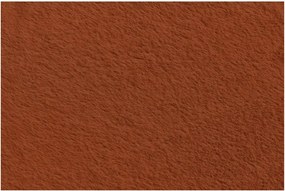 Оранжев пуф от изкуствен косъм Lilibet – Bobochic Paris