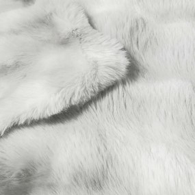 Сиво одеяло от микроплюш 180x220 cm Mounty – douceur d'intérieur