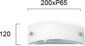 Аплик за баня Viokef Fina W200