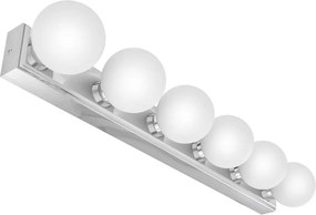 Open Design OR85693 - Стенно осветително тяло MERINO 6xG9/8W/230V 61 см IP44 гланцов хром