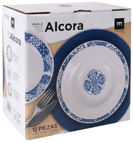 Сервиз за хранене LA MEDITERRANEA Alcora ,12 части, порцелан