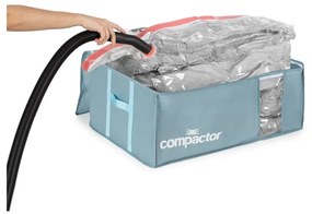 Вакуумна пластмасова кутия за съхранение на дрехи 65x45x27 cm Blue Edition – Compactor