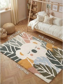 Памучен детски килим подходящ за пране/ръчно изработен 140x200 cm Snuggle Tabea – Hanse Home