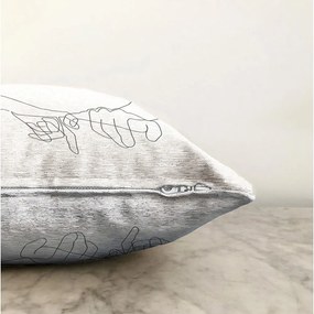 Калъфка за възглавница от памучна смес Pinky, 55 x 55 cm - Minimalist Cushion Covers