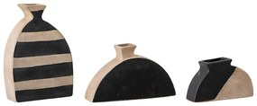 Комплект от 3 вази от теракота, височина 23 cm Nezha - Bloomingville