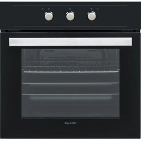 Фурна за вграждане Sharp K-50M22BL2, 65 л, Клас А, Механично управление, Мултифункционална, 8 програми, Черен