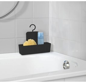 Черен висящ рафт за баня Minas - Allstar