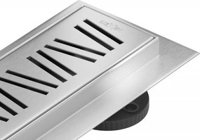 Mexen Flat 360° M22 въртящ се линеен сифон 90 cm, inox - 1029090-40