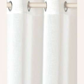 Бяла завеса Sensia с втулки 350 x 250 cm