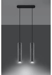 Бетонна висяща лампа, дължина 34 cm Fadre - Nice Lamps