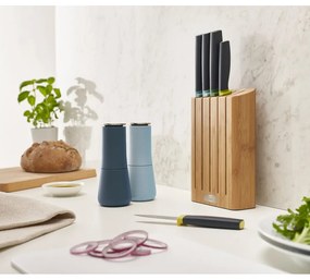 Комплект от 2 сини мелнички за сол и пипер Milltop Sky - Joseph Joseph