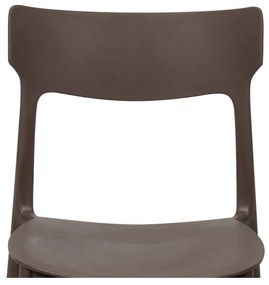 Кафяв пластмасов градински стол Biá – Bonami Essentials