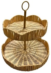 RATTAN ДЕКО ЕТАЖЕРКА 29.5/30 CM