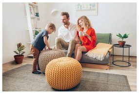 Тъмно сив диван Jagger pouf - Bonami Essentials