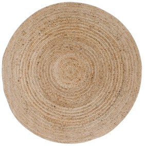 Светлокафяв кръгъл килим, ø 180 cm Bombay - House Nordic