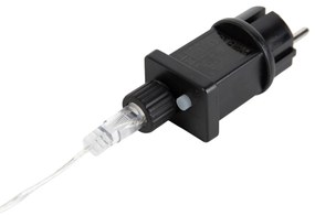 Комплект от 3 коледни прожектора бял елен с LED и таймер IP44 - Shika