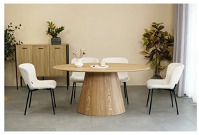 Бели трапезни столове в комплект 2 броя Teddy – Furnhouse