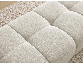 Бяла шенилова табуретка Everest – Bobochic Paris