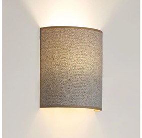 Brilagi - Аплик SEMI 1xE27/15W/230V Ø 20 см светлосив