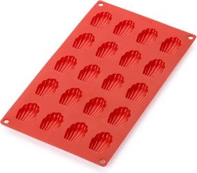 Форма за печене Lekue 1010169, 30x17.5x0.9 см, 200 мл, От -60 до +220C, Платинен силикон, Червен