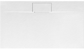 Корито за душ кабина Rea Bazalt Long White 80x120