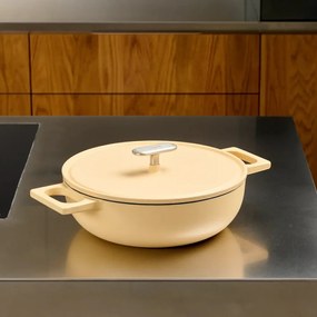 Тиган с капак от излято желязо ø 26 cm tegame Mattia 3.0 – FABINI