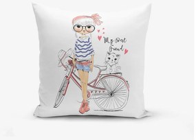 Детска калъфка за възглавница 43x43 cm Best Friend – Mila Home