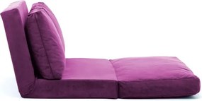 Лилав разтегателен диван 120 cm Taida – Balcab Home